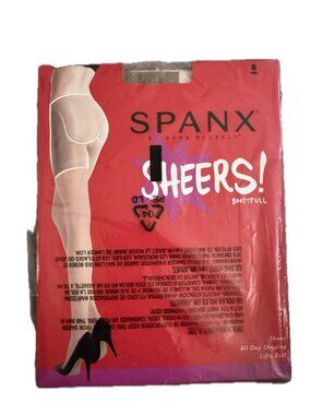 Spanx Sheers Bootyfull Nude Sz B (medium) NWT